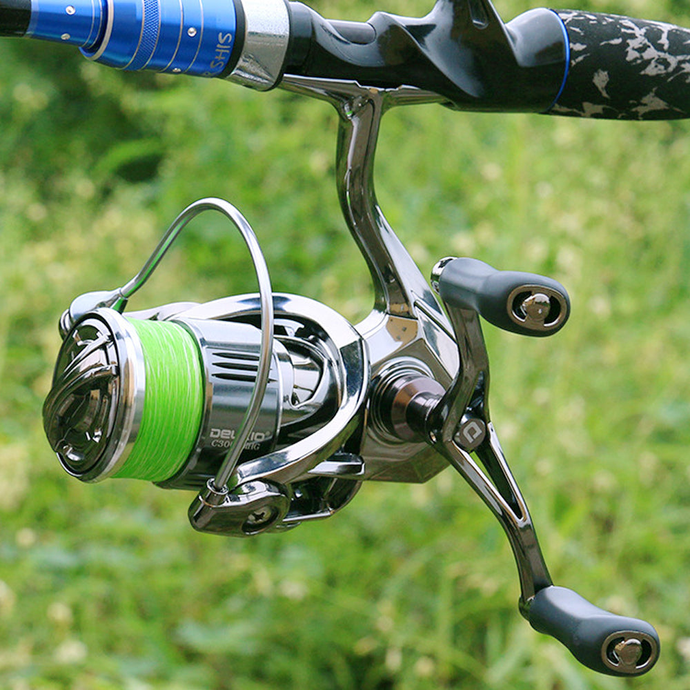 bike fishing reel Top-Rated Upgraded Spiker Spinning Reel