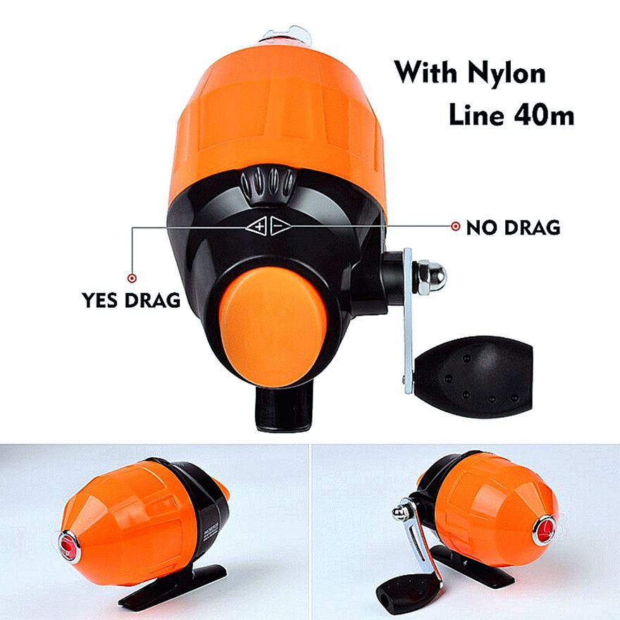 FISHINGHUB-Portable Telescopic Fishing Rod & Reel Kit for Children