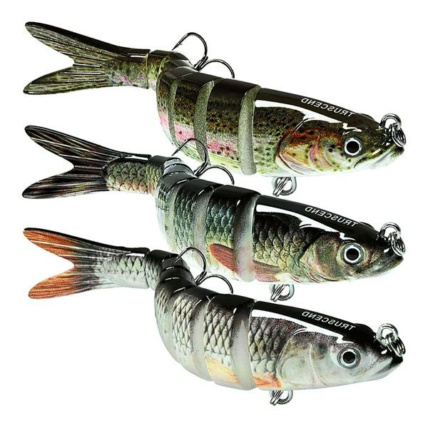 Bionic Bass Fishing Lure Multi Jointed Swimbait FishingHUB Bionic Bass Fishing Lure Multi Jointed Swimbait FishingHUB