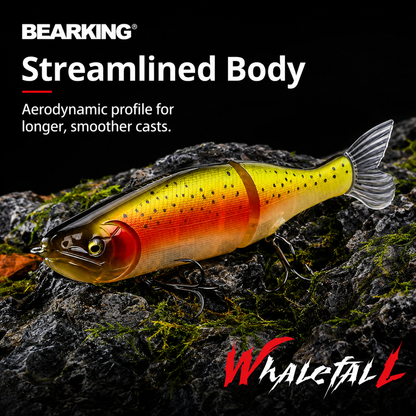BEARKING M185 Jointed Minnow Swimbait – 18.5 cm / 64 g