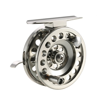 Fly Fishing Reel Aluminum Alloy Smooth Ice Fishing Reels