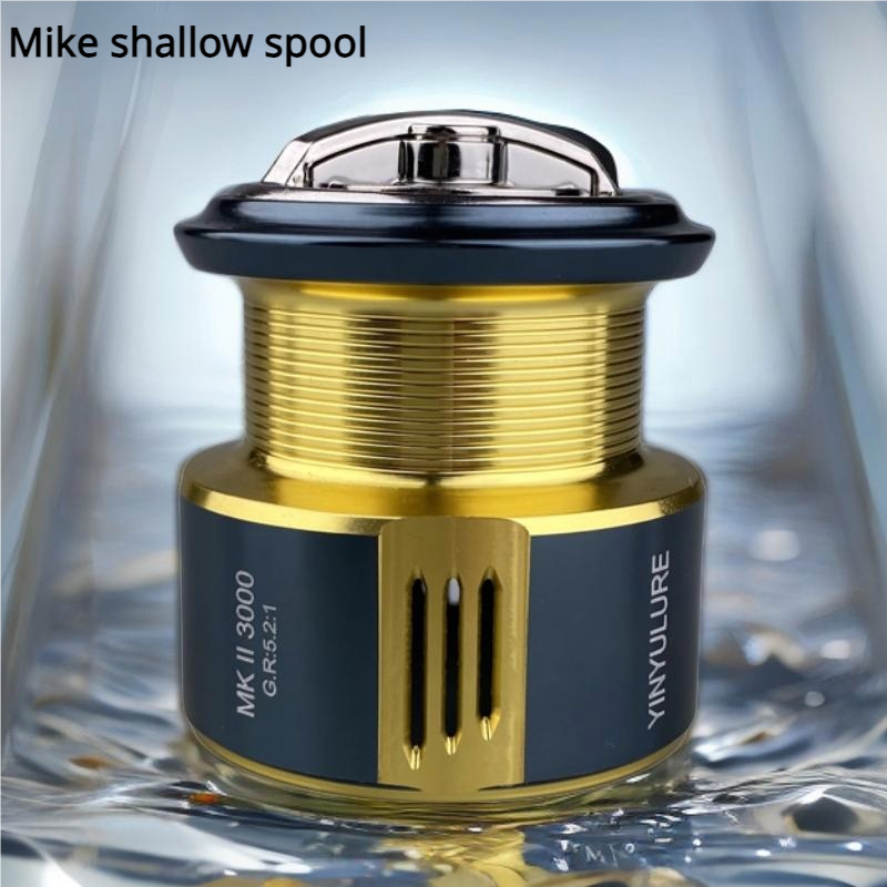 MKII New Upgraded Screw-in Anti-Reverse Switch Long Cast Spinning Reel ...