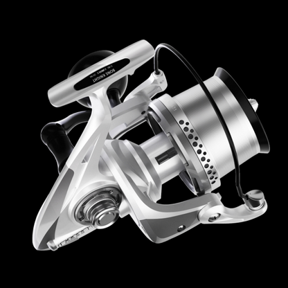 casting or spinning reel for surf fishing DIWA White Knight 801 Surf Casting Reel