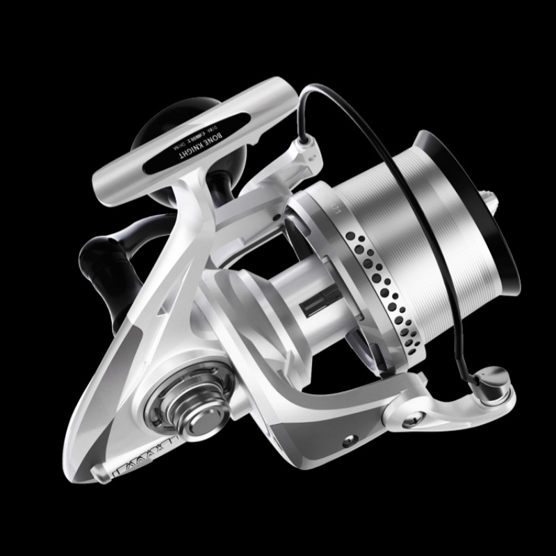 DIWA White Knight 801 Surf Casting Reel - 210m Super Long Cast, Versatile 35 Line Cup for Beach and Shore Fishing