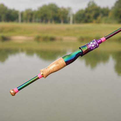 Color-Plated Carbon Lure Fishing Rod