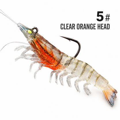 T-BAIT Glow Jumbo Shrimp Soft Lure