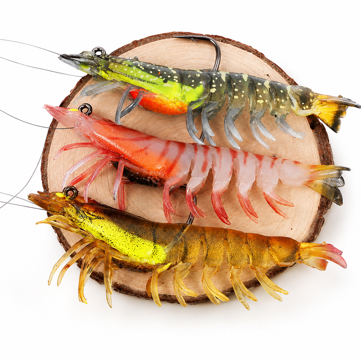 T-BAIT Glow Jumbo Shrimp Soft Lure