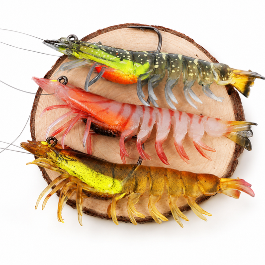 T-BAIT Glow Jumbo Shrimp Soft Lure