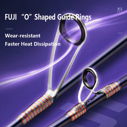 Guid Rings Fishing Rod FUJI Guide Rings UL Ultralight Carbon Fiber Lure Rod,Spinning / Casti ...