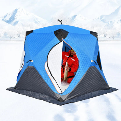 Upgrade Portable Winter Ice Fishing Tent Outdoor Winter Camping Tent