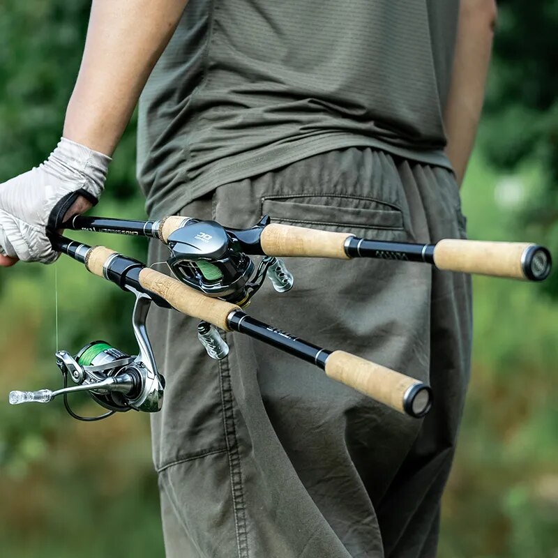 LINNHUE Fishing Rod TS Fuji Guide Lure Rod 1.68-2.7m 2/3 Section Carb – FishingHUB LINNHUE Fishing Rod TS Fuji Guide Lure Rod 1.68-2.7m 2/3 Section Carb – FishingHUB