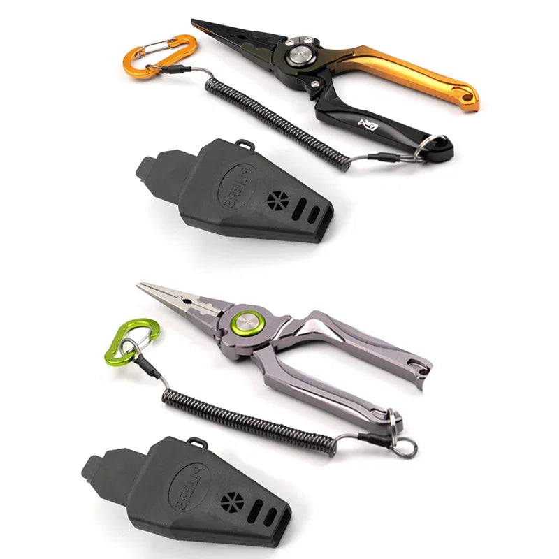 Foldable Aluminum Alloy Multifunctional Fishing Pliers Grip Set