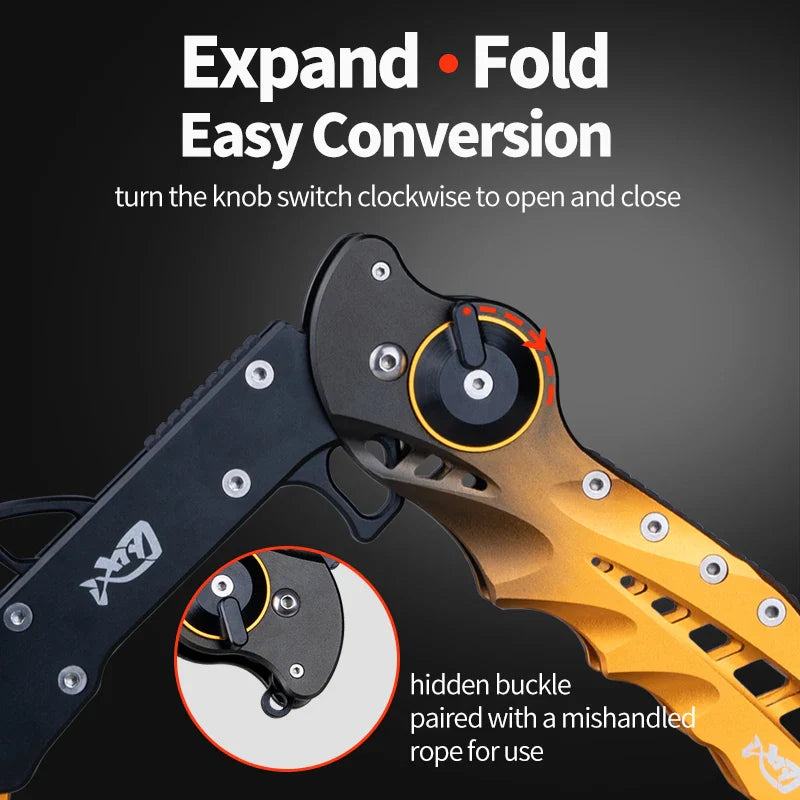 Foldable Aluminum Alloy Multifunctional Fishing Pliers Grip Set