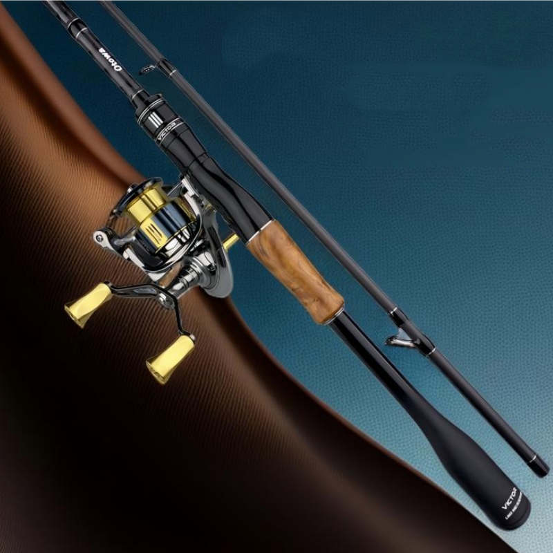 MK II Long-Cast Lure Spinning Rod | Lightweight Ergonomic Fishing Pole
