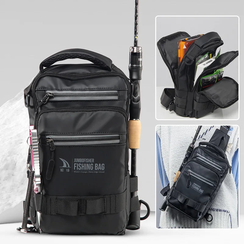 Lure Rucksack Multifuntional Waterproof Lure Shoulder Bags – FishingHUB
