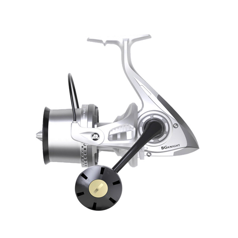 DIWA White Knight 801 Surf Casting Reel - 210m Super Long Cast, Versatile 35 Line Cup for Beach and Shore Fishing