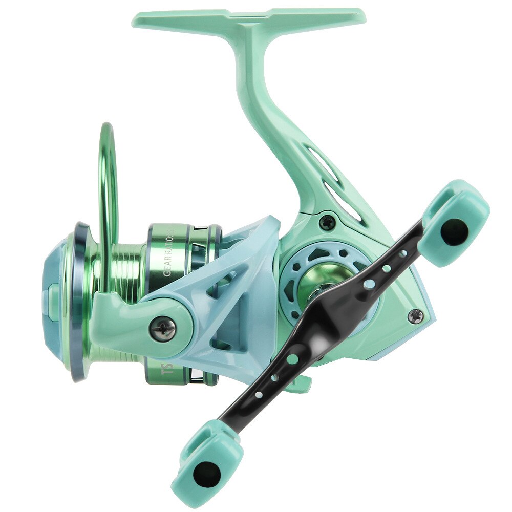 Ultra Light Spinning Reel with Double Handle, 5.2:1 Gear Ratio