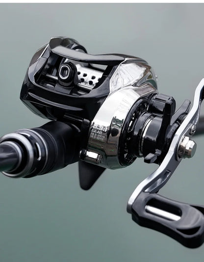 FISHINGHUB AS2000 METAL SPOOL BAITCASTING REEL