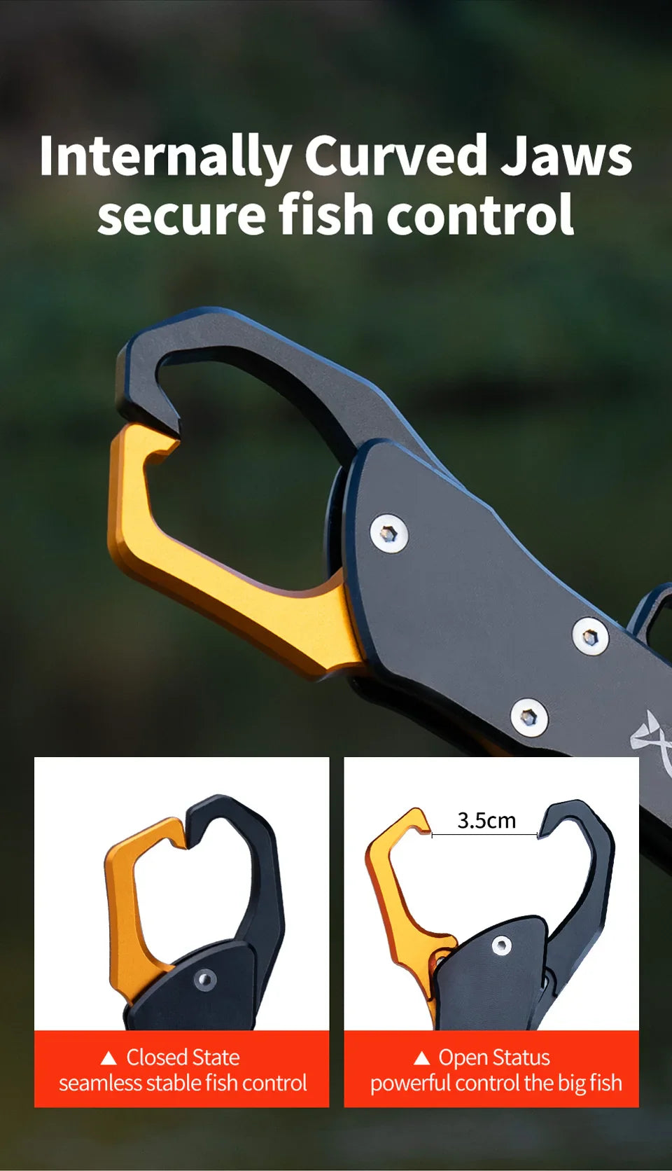 Foldable Aluminum Alloy Multifunctional Fishing Pliers Grip Set