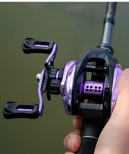 FISHINGHUB AS2000 METAL SPOOL BAITCASTING REEL