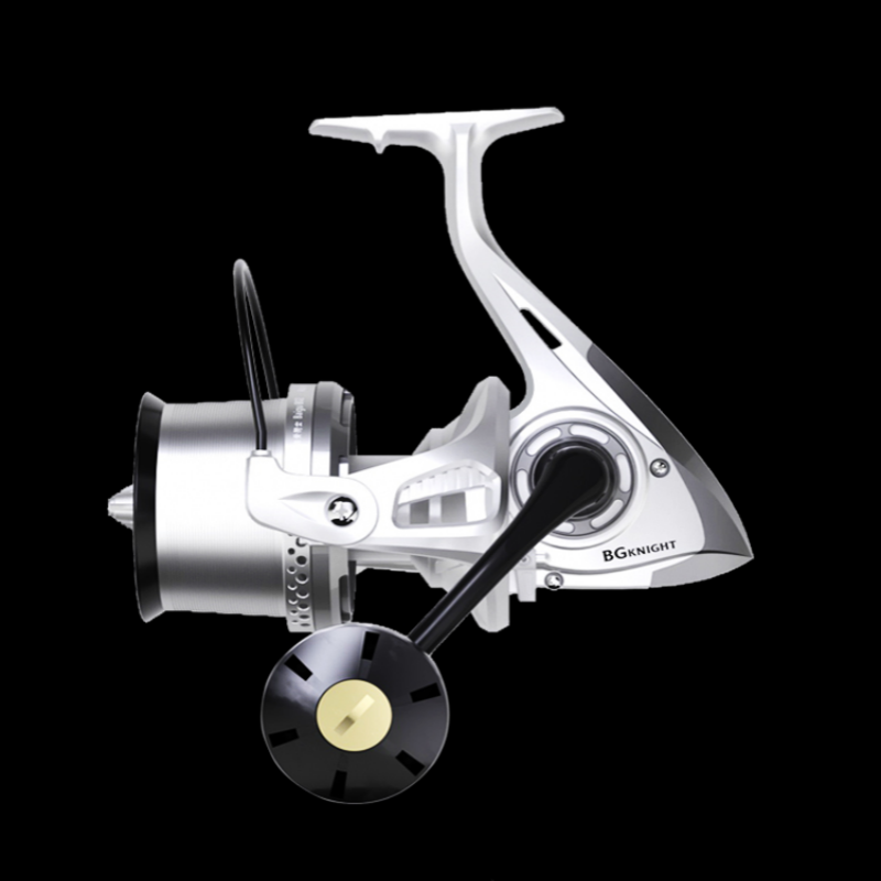 DIWA White Knight 801 Surf Casting Reel - 210m Super Long Cast, Versatile 35 Line Cup for Beach and Shore Fishing