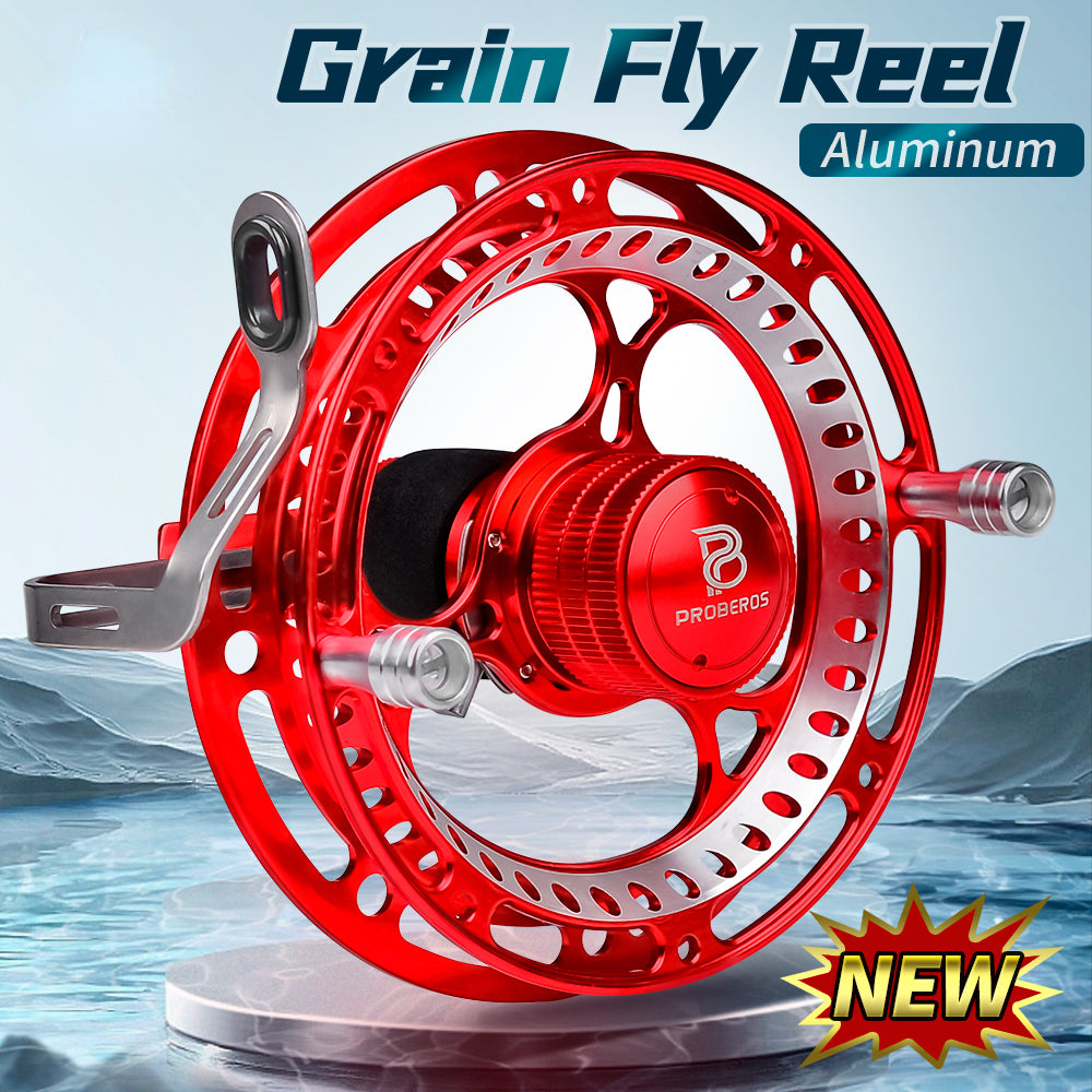 Aluminum 2+1 Ball Bearings  Fly Fishing Wheel