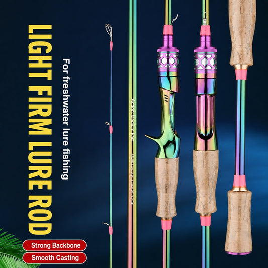 Color-Plated Carbon Lure Fishing Rod