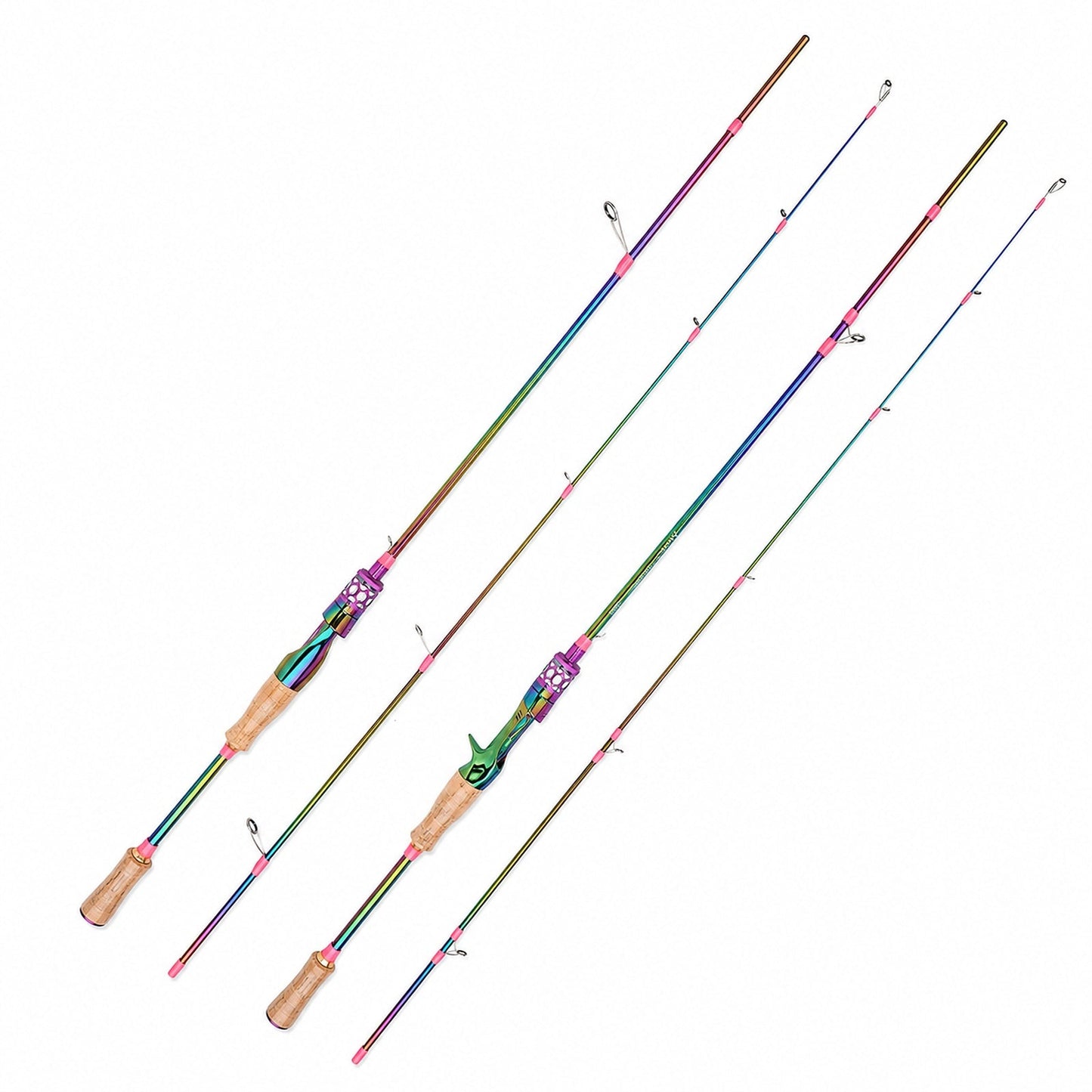 Color-Plated Carbon Lure Fishing Rod