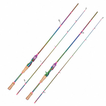 Color-Plated Carbon Lure Fishing Rod