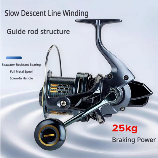 DG Dense Line Spinning Reel – Long-Cast Big Game & Saltwater Fishing Reel