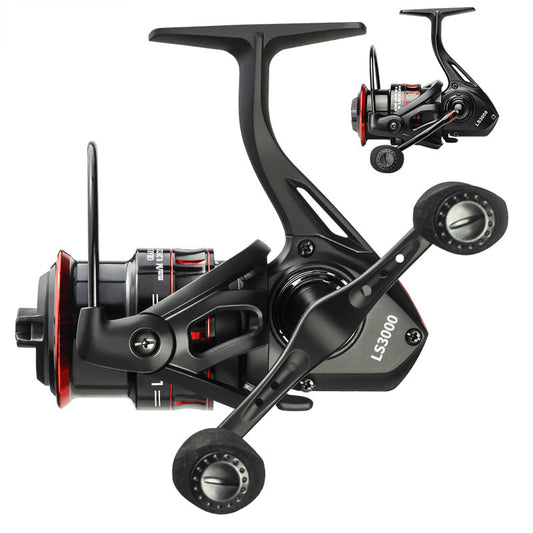 FISHINGHUB  DOUBLE GRIP DEEP SHALLOW SPOOL SPINNING REEL