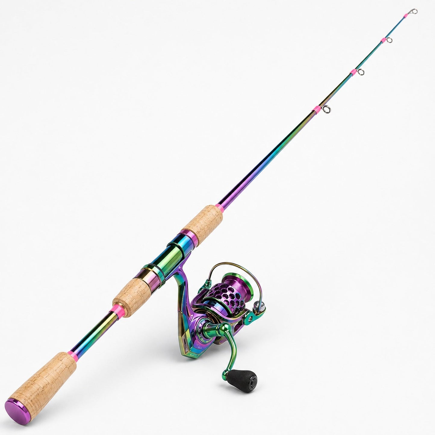 Color-Plated Carbon Lure Fishing Rod