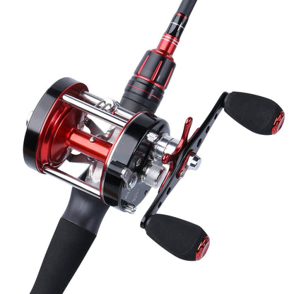 Baitcasting Fishing Reel: 6+1BB Trout & Bass Spinning Wheel for Professional Anglers