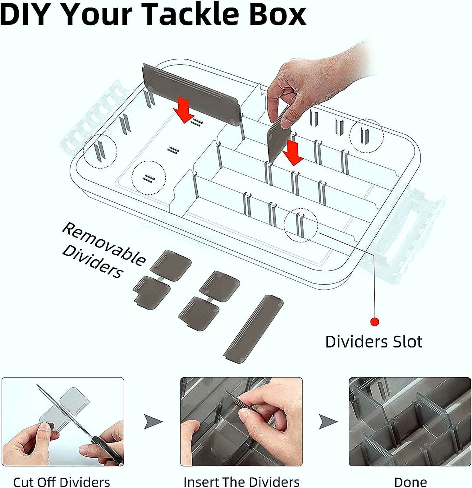 Waterproof Fishing Tackle Box – FishingHUB