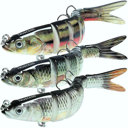 Bionic Bass Fishing Lure Multi Jointed Swimbait