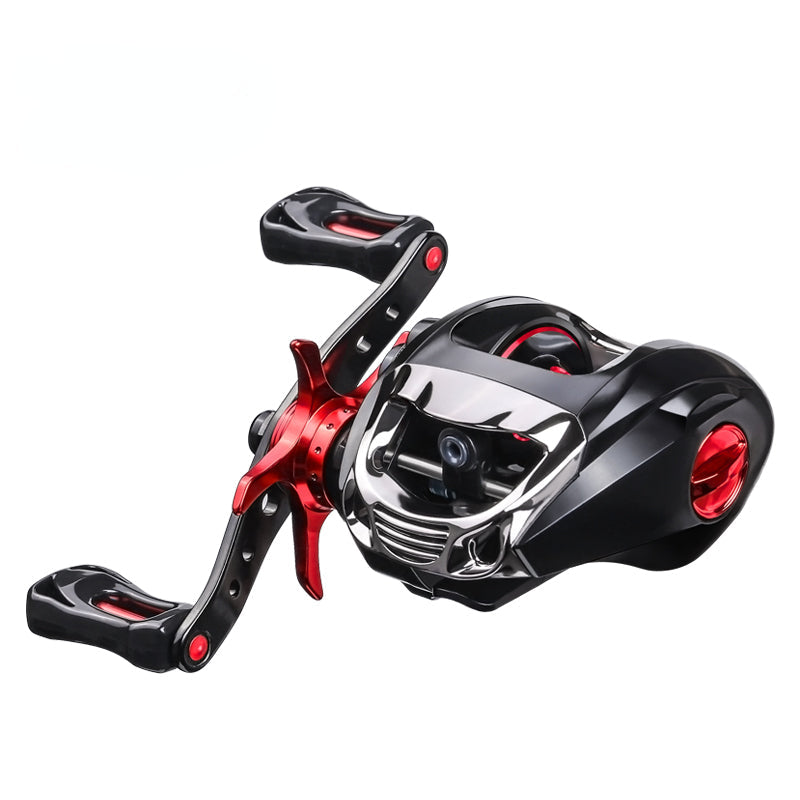 Fishinghub-Double Brake System Saltwater Reel High Speed Metal Fishing Reel