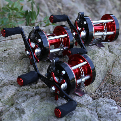 Baitcasting Fishing Reel: 6+1BB Trout & Bass Spinning Wheel for Professional Anglers