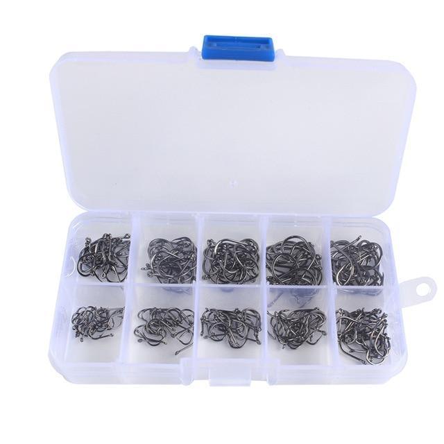 100-600pcs/Box Fishing Hooks