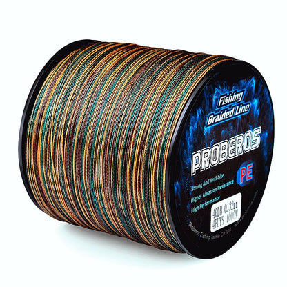 FISHINGHUB- 4 and 8 Strands Fishing Line 10LB-100LB PE Braided Line