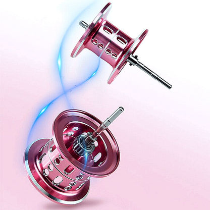 New Pink 3+1BB Magnetic Brake System Baitcasting Fishing Reel