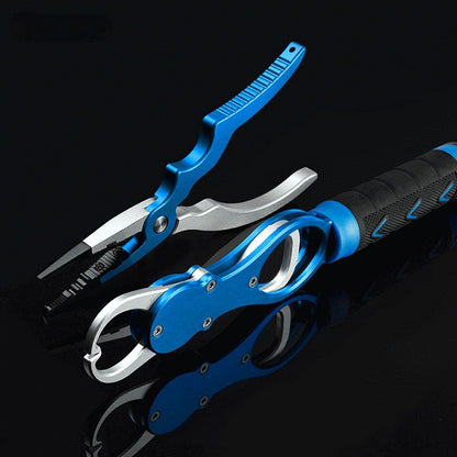 FISHINGHUB- Best Aluminum Alloy Fishing Pliers Grip Set Fishing Tackle Hook