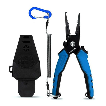 Aluminum Fishing Pliers Set with Sheath Lanyard