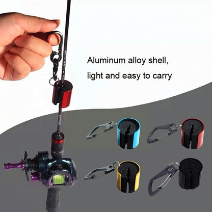 New Wearable Fishing Rod Holder Portable Clip with Keychain