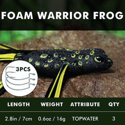 Topwater Foam Frog Lure