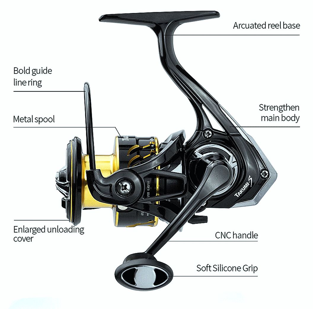 FISHINGHUB- New Spinning Reel  For Fshing Goods Accessories Spinning For Fishing