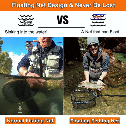 Square Floating Fish Landing Net