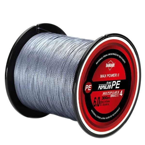 500M PE Fishing Line 4 Strands Braided Fishing Line 8-80LB FishingHUB 500M PE Fishing Line 4 Strands Braided Fishing Line 8-80LB FishingHUB
