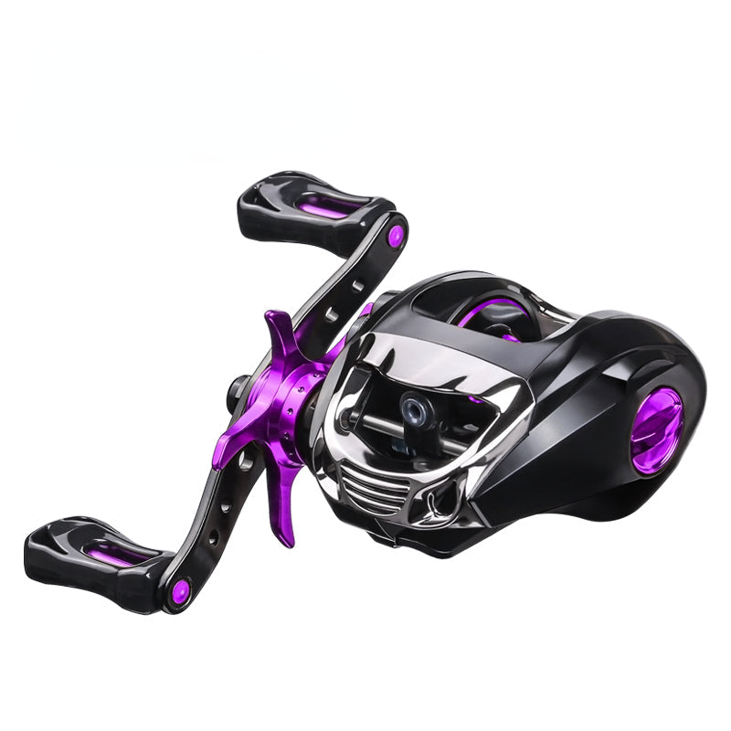 Fishinghub-Double Brake System Saltwater Reel High Speed Metal Fishing Reel