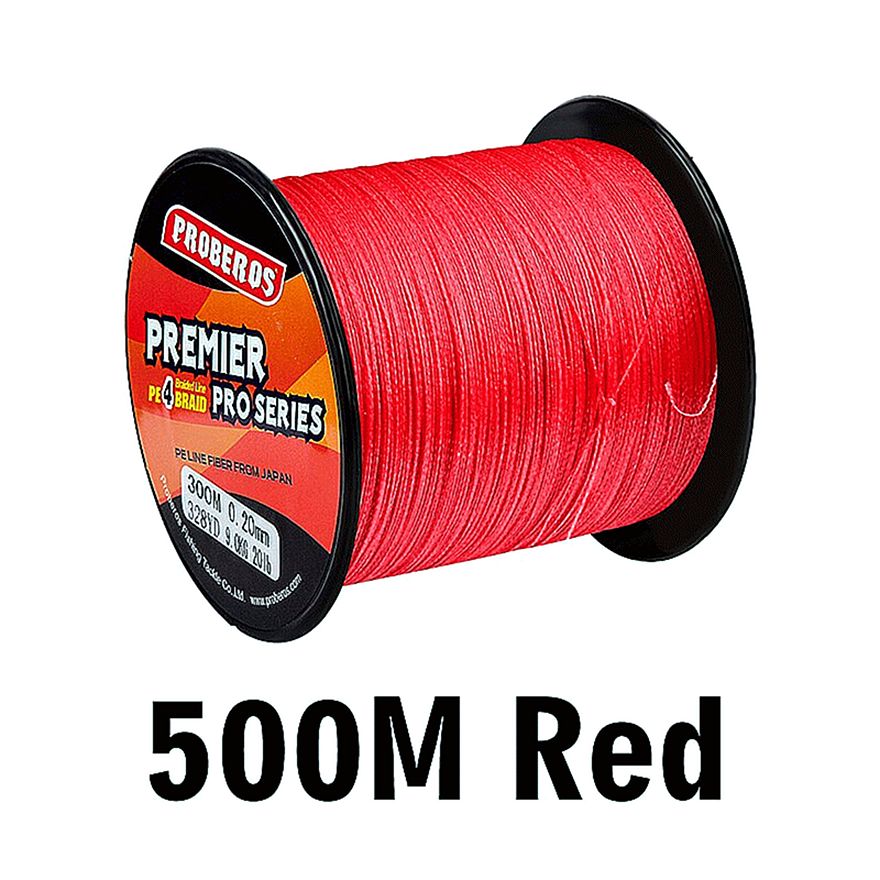 FISHINGHUB- 4 stand Multifilament PE Line Braided Fishing Line