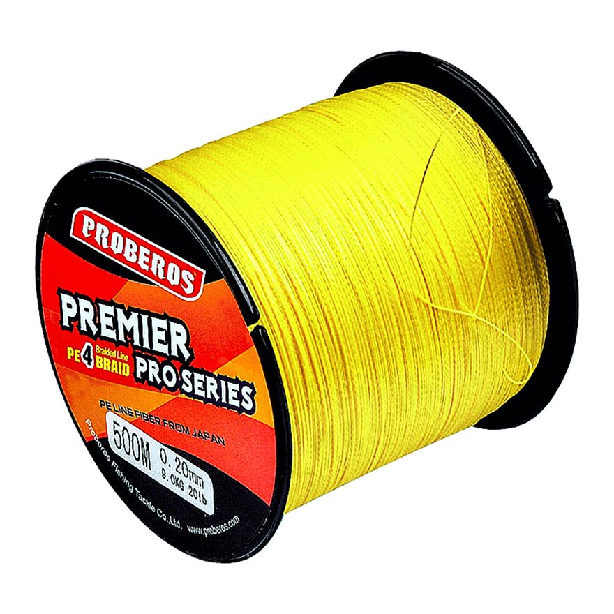 FISHINGHUB- 4 stand Multifilament PE Line Braided Fishing Line